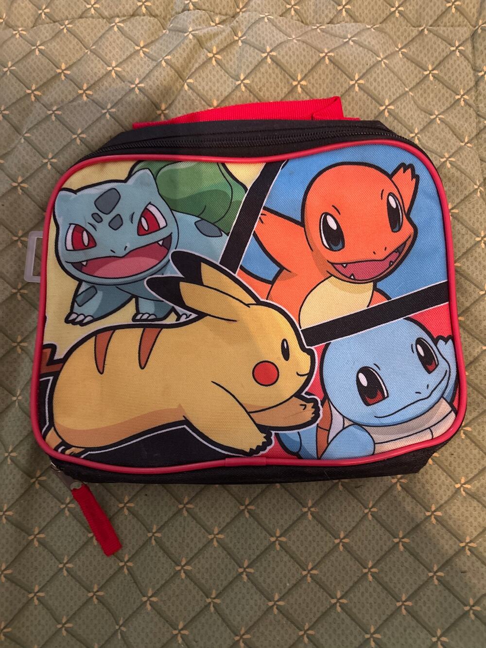 POKEMON Lunch Box Pikachu Squirtle Bulbasaur Charmander